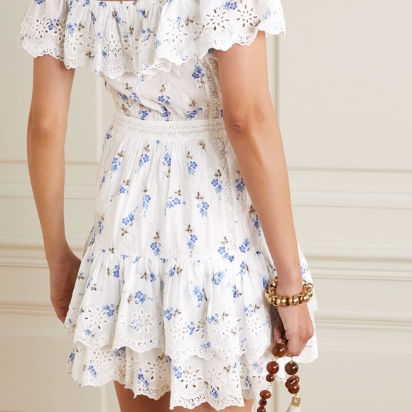 LOVESHACKFANCY denver dress -brilliant blue- SIZE0 - Picture 2 of 5